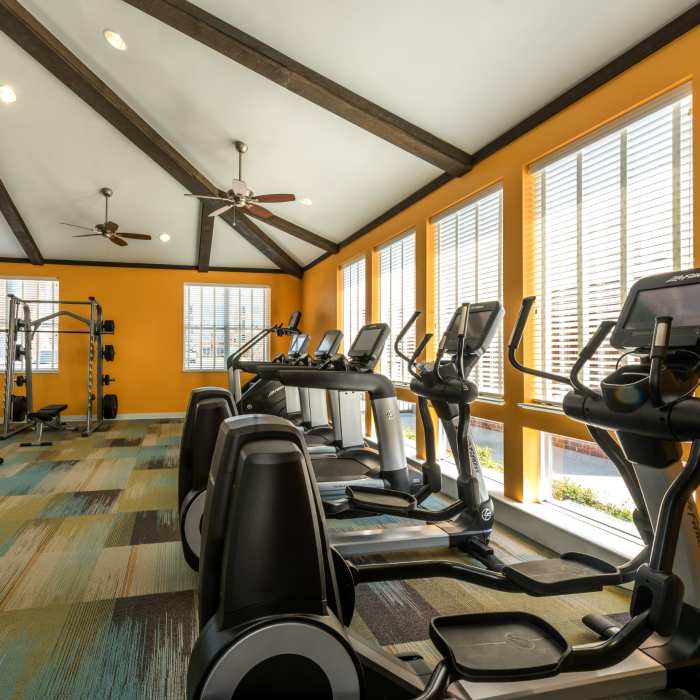 24-Hour fitness center at Infinity at Centerville Crossing, Virginia Beach, Virginia