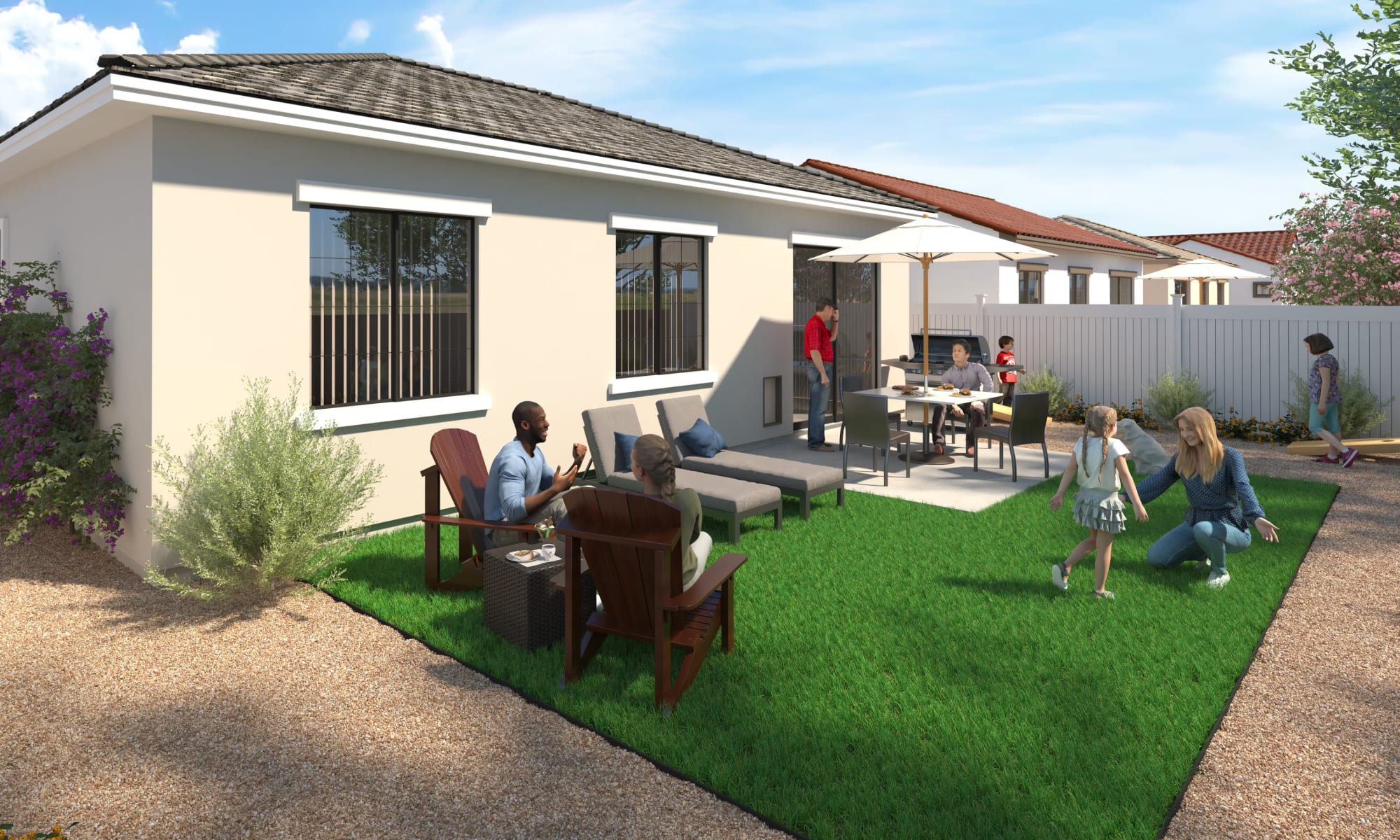 Luxury rental homes at Tavalo at Cadence in Mesa, Arizona
