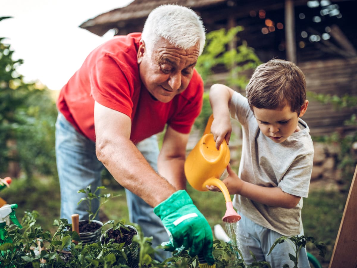 intergenerational activities at Worthington Manor in Conroe, Texas. 