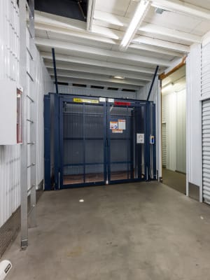 Large lift inside Nova Storage in Sylmar, California