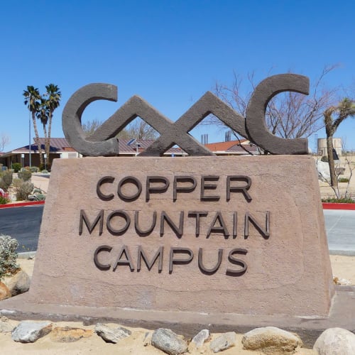 Copper Mountain Campus near Joe Davis in Twentynine Palms, California