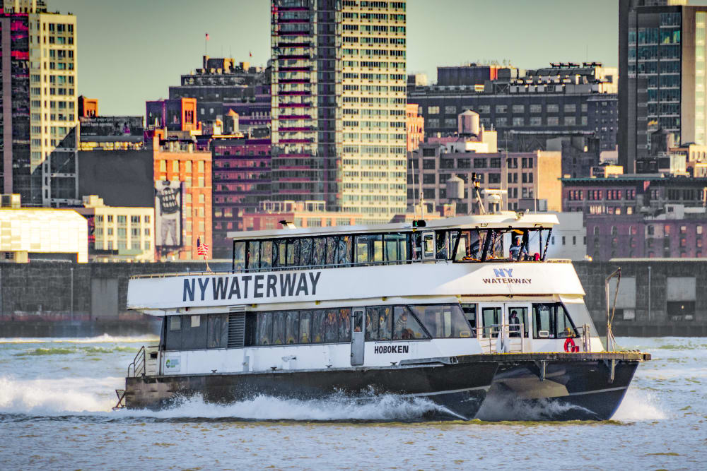 NY Waterway at 55 Riverwalk Place in West New York, New Jersey