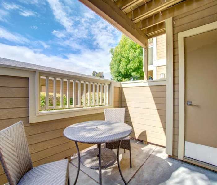 atio and Outdoor Storage at Terra House in San Jose, California