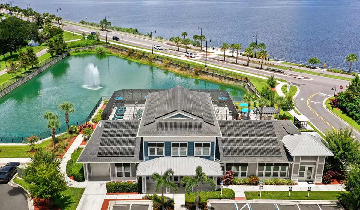 Property overlooking the lake at Vue on Lake Monroe in Sanford, Florida