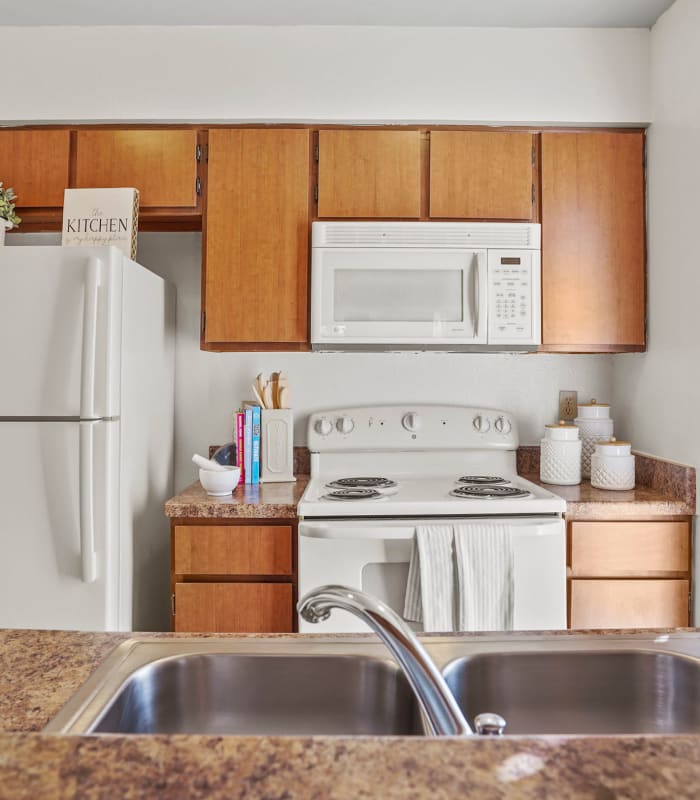 Kitchen at Mountain Village in El Paso, Texas