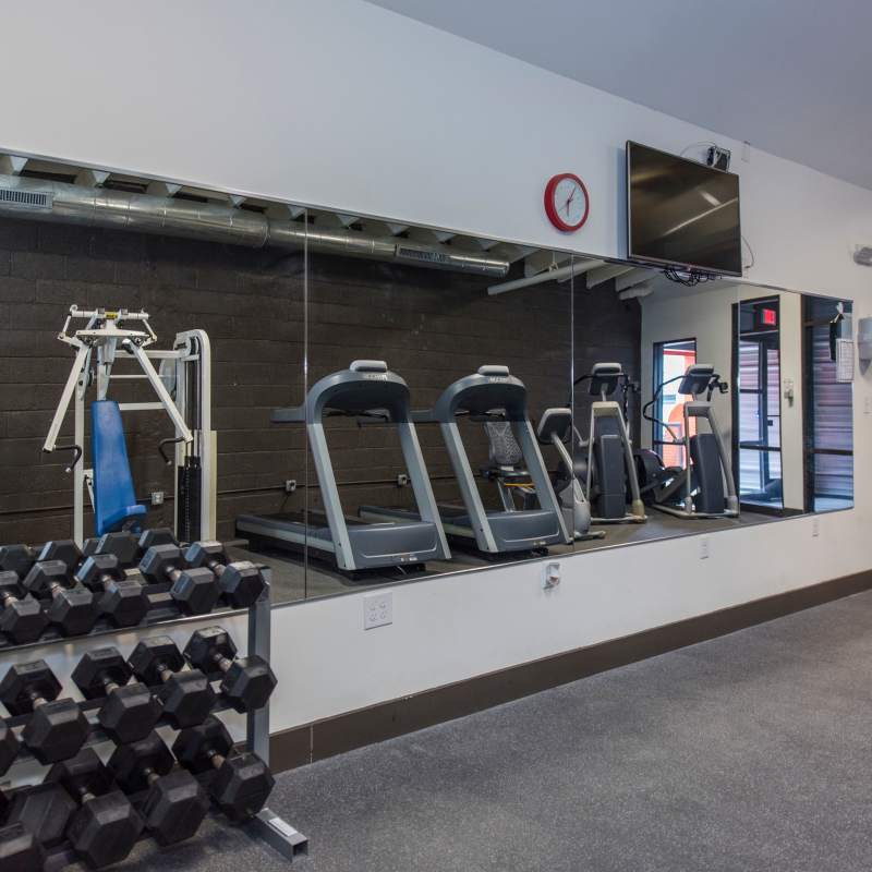 Fitness center at Scotts Edge, Richmond, Virginia