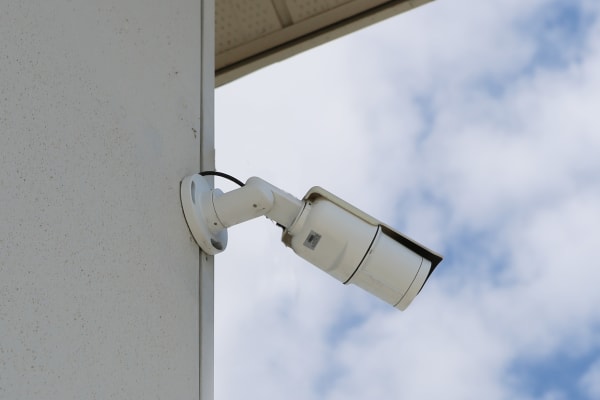 Security camera at Midgard Self Storage in Melbourne, Florida