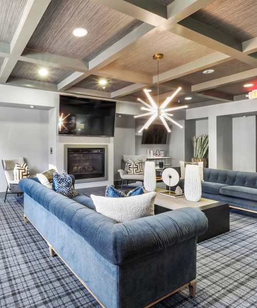 Wonderful clubhouse with seating area at Calista in Scottsdale, Arizona