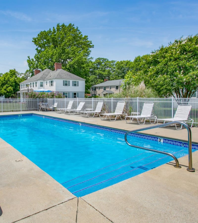 Swimming pool at Sterling Oaks in Norfolk, Virginia