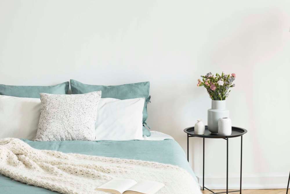 Bedroom with table at Palmer in Waldorf, Maryland