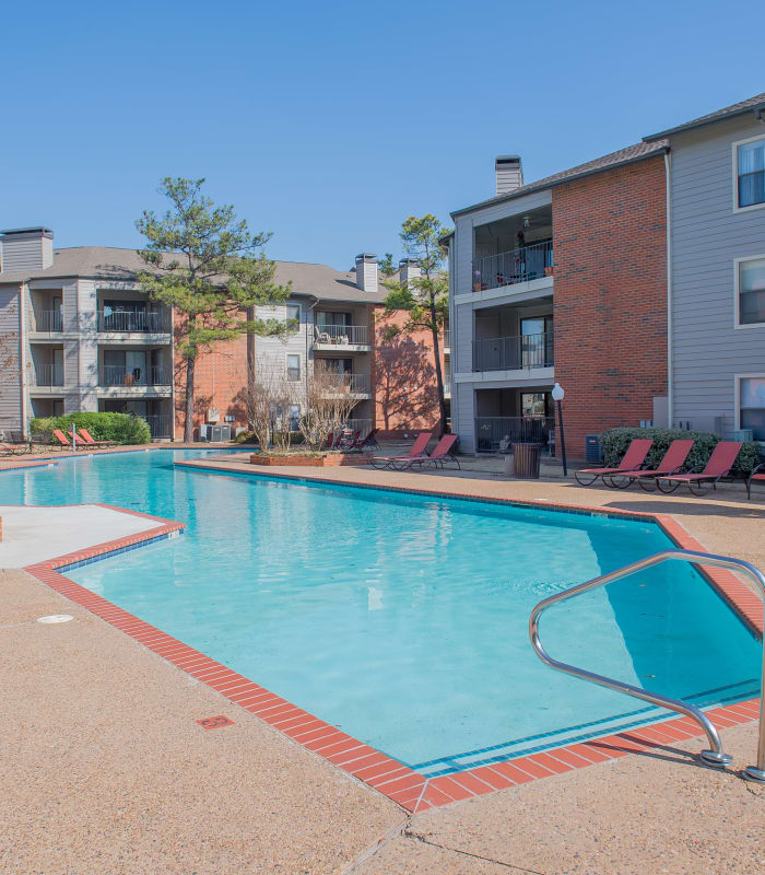 Pool of Woodscape Apartments in Oklahoma City, Oklahoma
