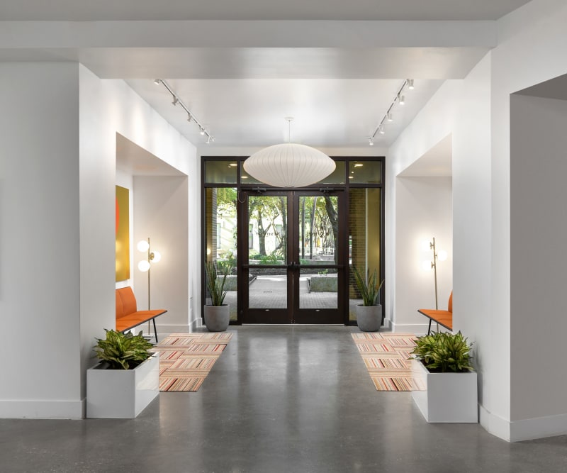 Lobby Entrance at The '68 in San Antonio, Texas