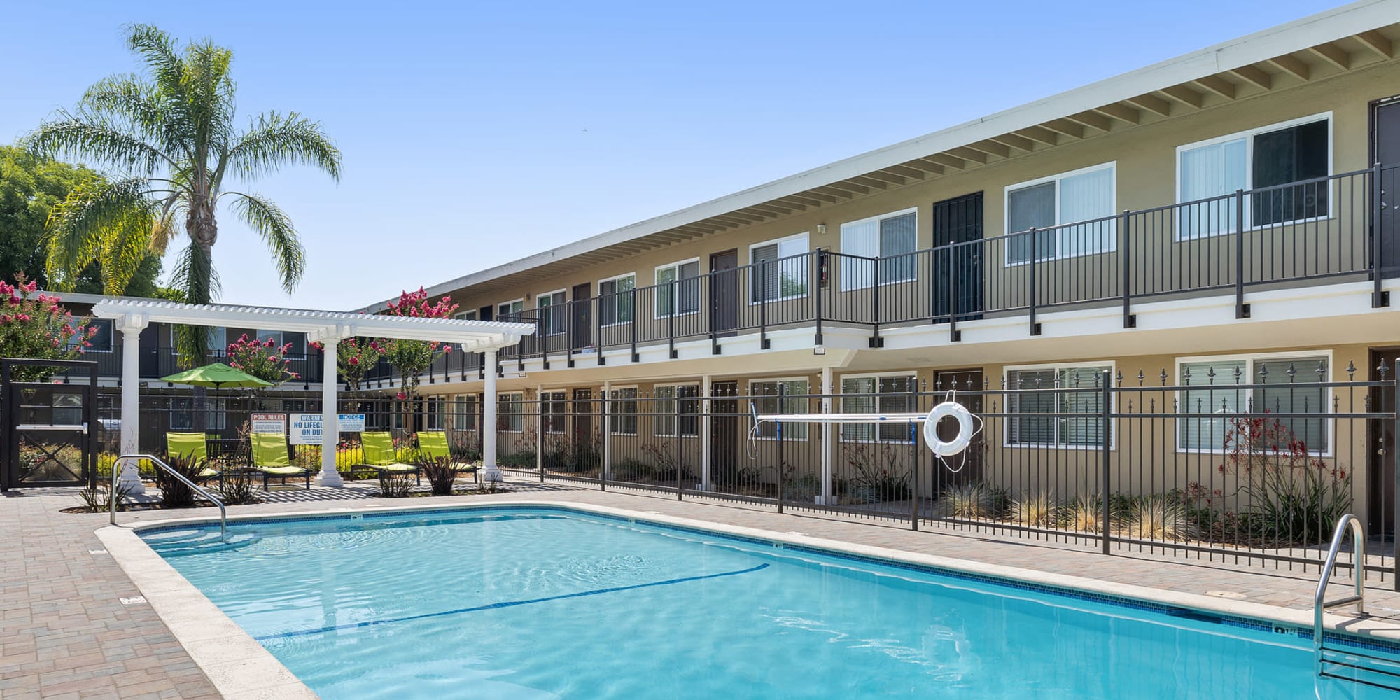 Swimming pool and sundeck