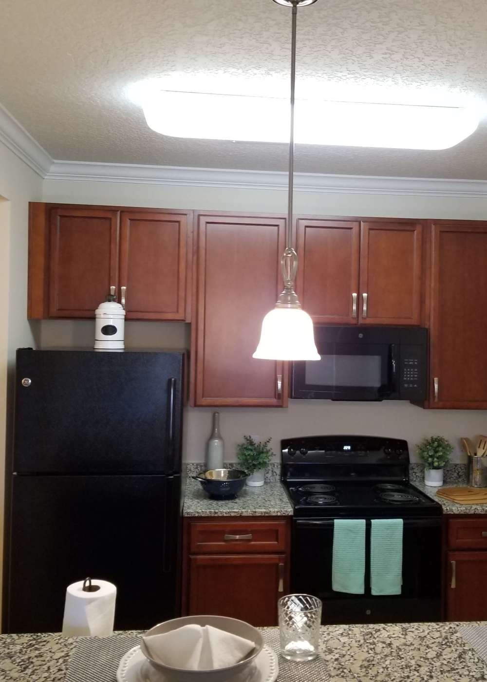 Kitchen at Palisades at Waters Edge in Mooresville, North Carolina