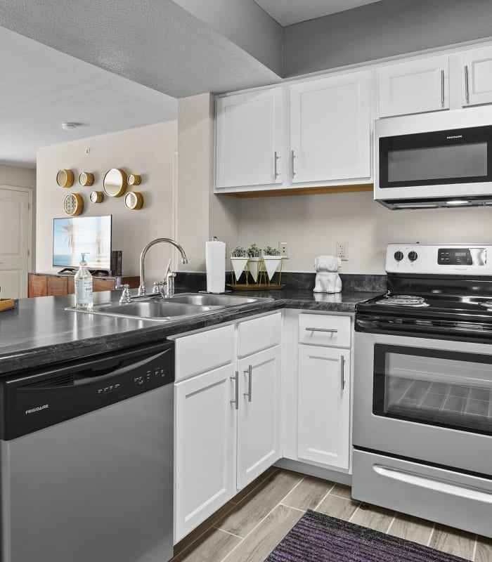 Kitchen at Watercress Apartments in Maize, Kansas