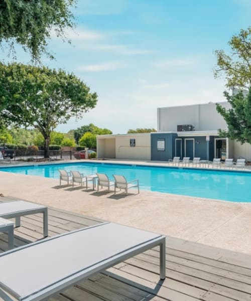 Large pool at Pearl Park in San Antonio, Texas