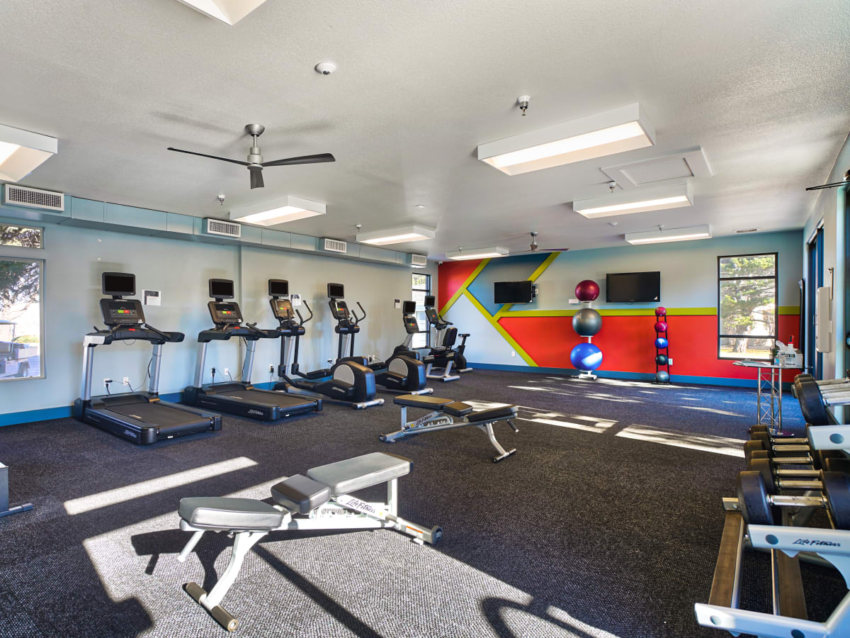 Fitness Center at Pavilions at Silver Sage