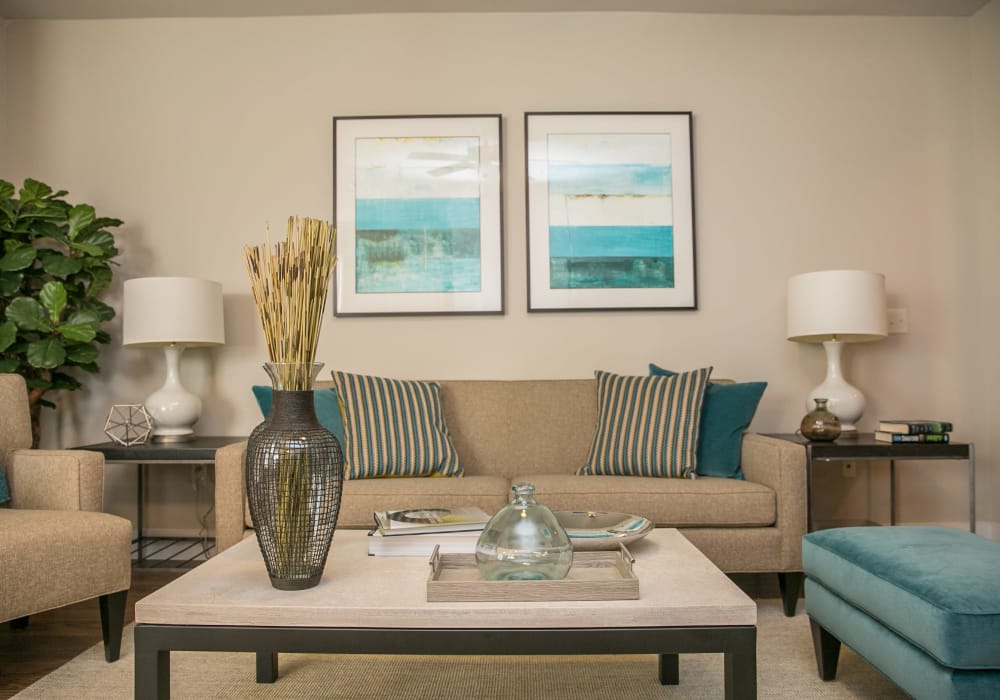 Pecos Flats offers modern living rooms in San Antonio, Texas