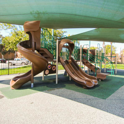 Playground at Beech St. Knolls in San Diego, California