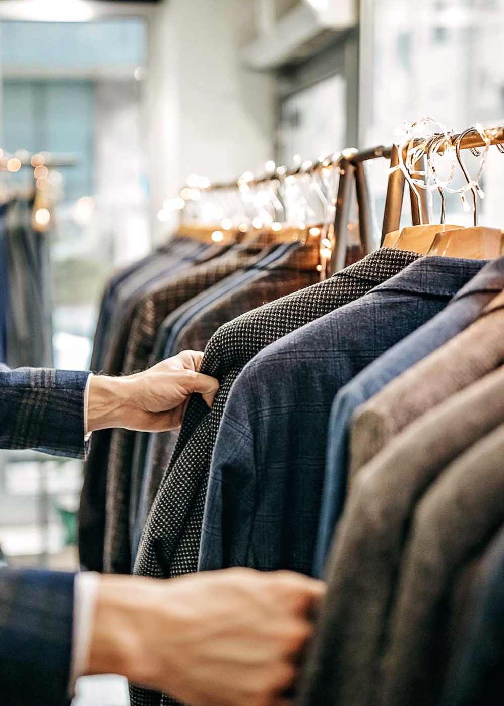 Clothes shopping near Strata Apartments in Denver, Colorado