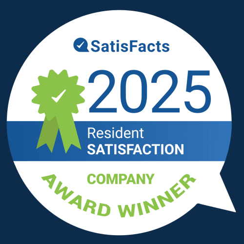 Satisfacts Resident Satisfaction Award | Paradigm Property Management, LLC  | 2025 | Award Winning