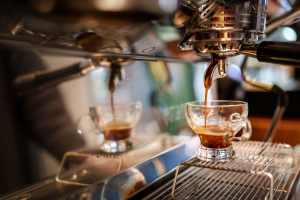 Coffee serving at a cafe near The Residence At Okemah in Okemah, Oklahoma