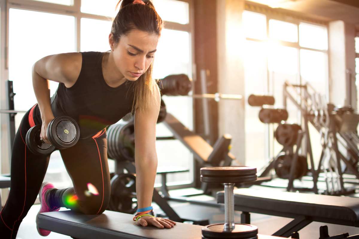 Fitness center at Indigo in Atlanta, Georgia