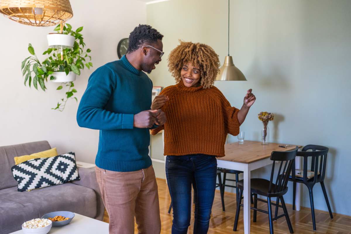 Family enjoying at Mayfair Park in Houston, Texas
