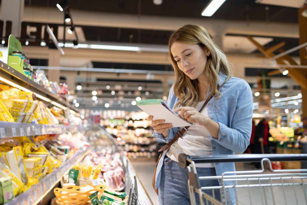  Residents shopping from supermarket near Timber Village in Marshall, Texas