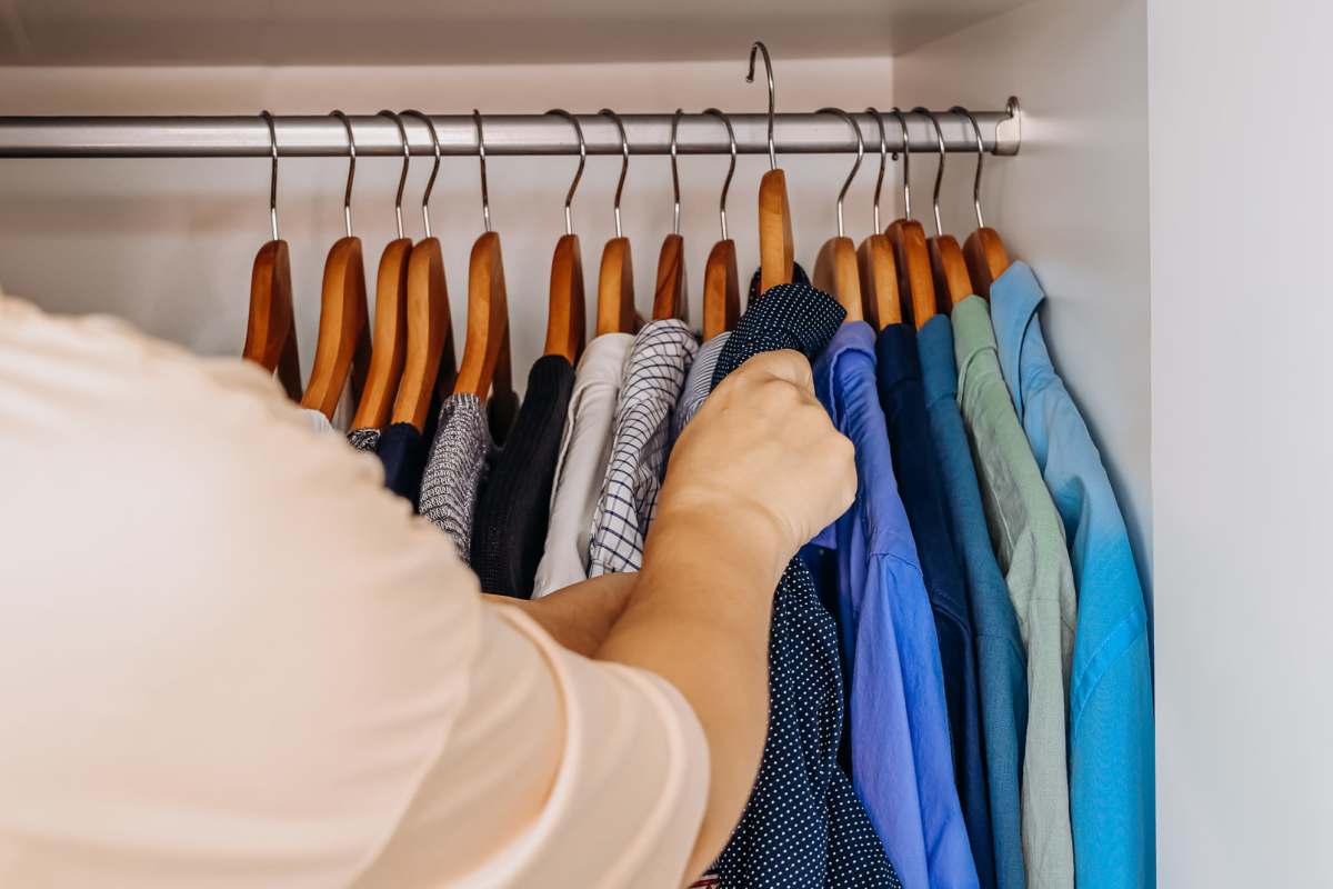 Closet at Shenandoah Apartments in Winchester, Virginia         