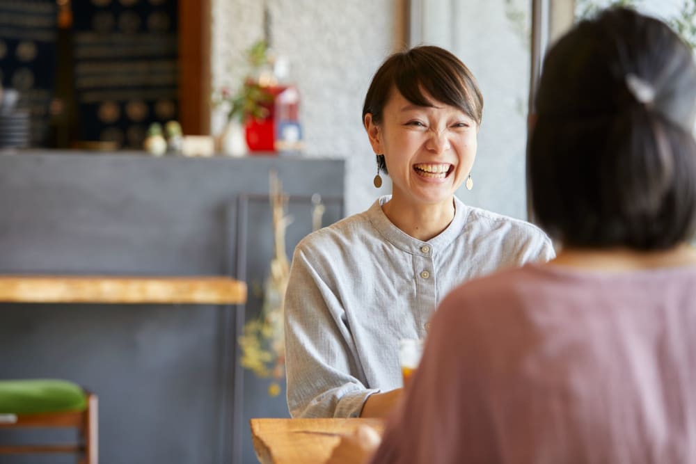 Residents at a coffee shop near Capistrano Park in Modesto, California