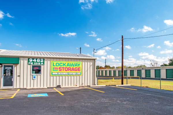 Exterior of Lockaway Storage in Schertz, Texas