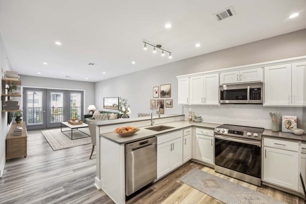 Renovated Kitchen at Westgate, an Eagle Rock Community | Apartments in Westgate Fishkill, NY