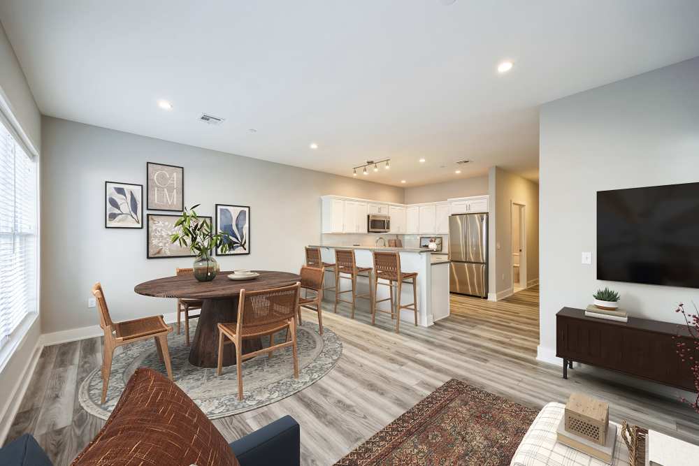 Seating Area at Westgate, an Eagle Rock Community | Apartments in Westgate Fishkill, NY