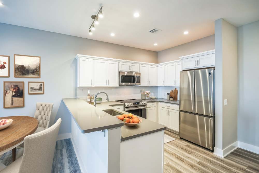 Modern Kitchen at Westgate, an Eagle Rock Community | Apartments in Westgate Fishkill, NY