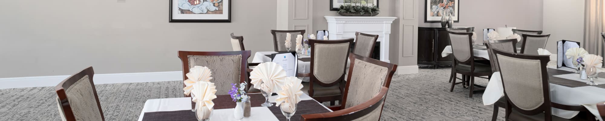 Dining at Harmony at Spring Hill in Lorton, Virginia