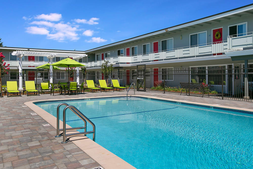 Pool at Bon Aire Apartment Homes in Castro Valley, California