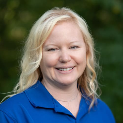Katie Schef, Resident Services Coordinator at Lakeshore Woods in Fort Gratiot, Michigan