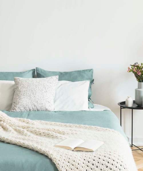 Beautiful bedroom at Gateway Terrace Apartments in Sun Prairie, Wisconsin