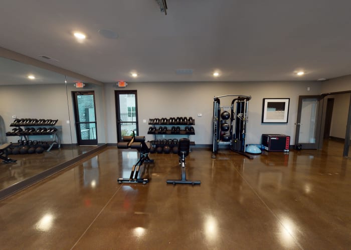 Fitness Center at Elevation 800 in Covington, Kentucky