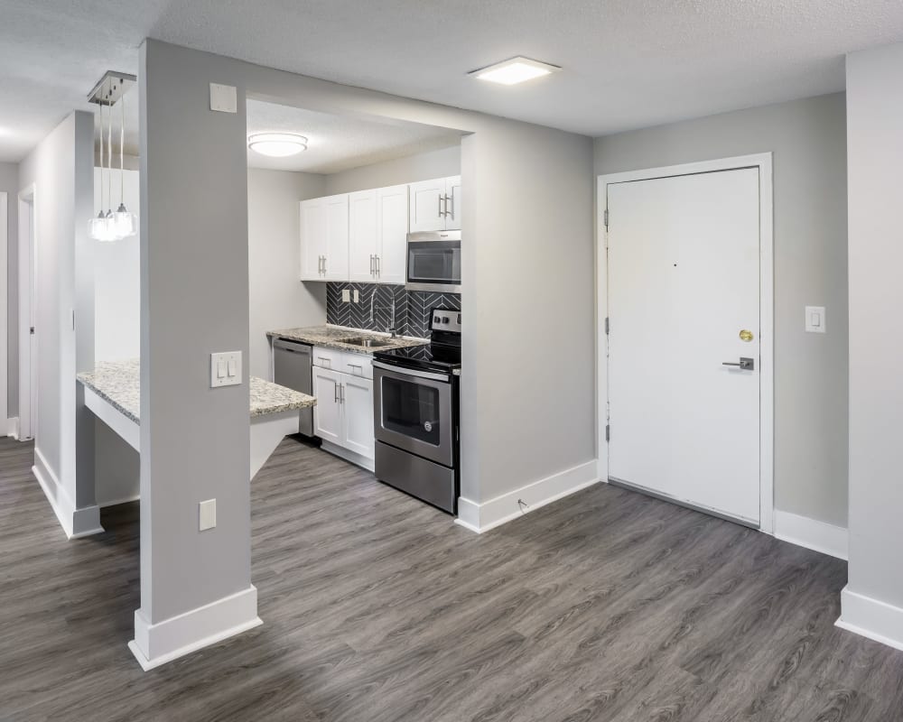 Enjoy modern apartments at Cove West Hartford in West Hartford, Connecticut