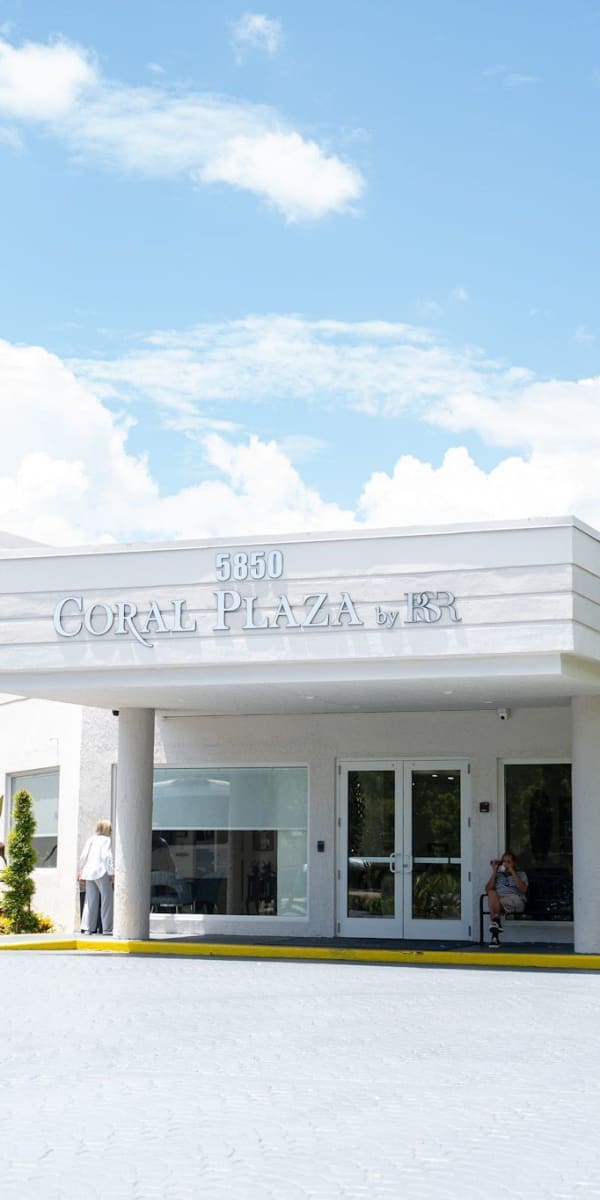 Exterior of Coral Plaza