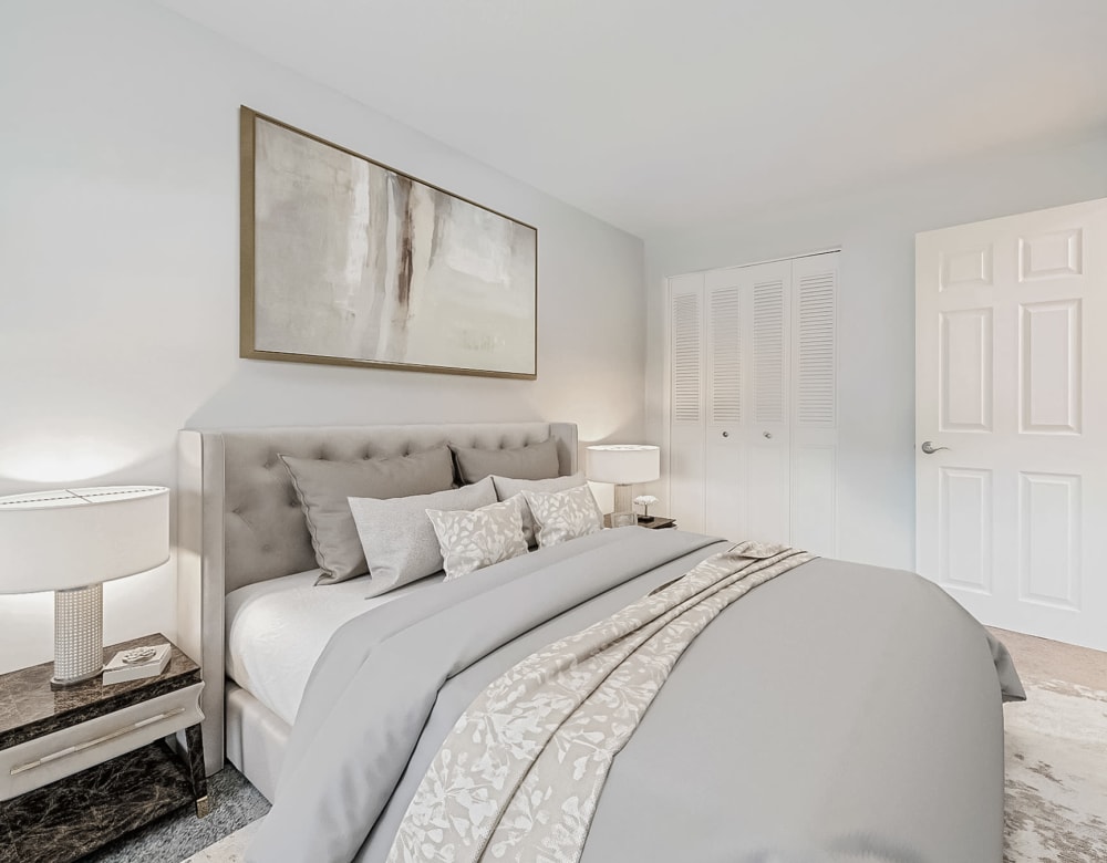 Bedroom at Eagle Rock Apartments at Nashua in Nashua, NH