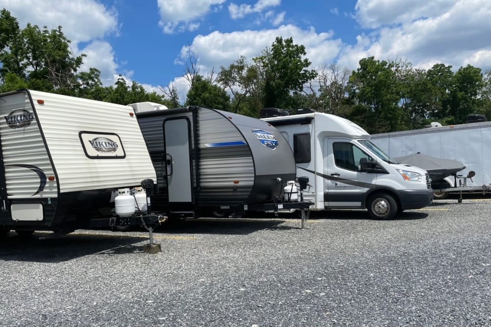 Park your RV at Storage World in Sinking Spring, Pennsylvania. 