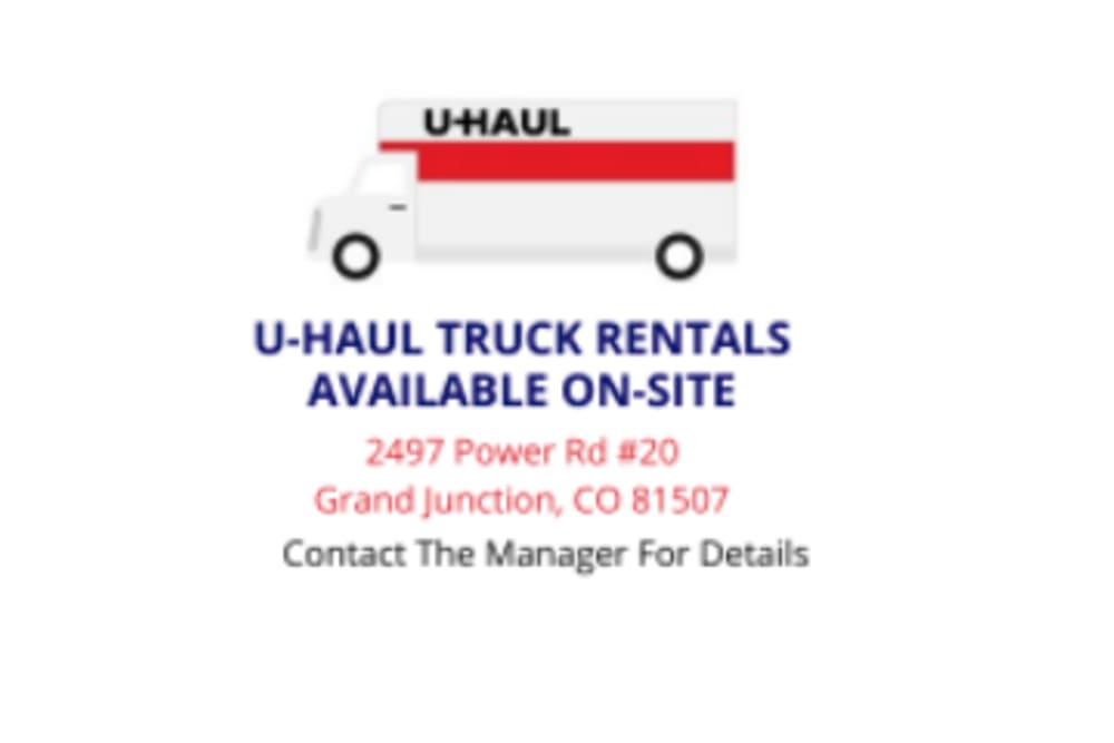 UHaul Truck Rentals at Advantage Self Storage in Grand Junction, Colorado