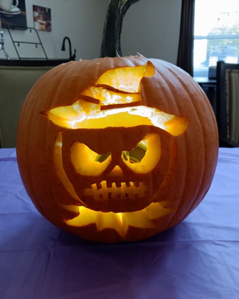 Clovis residents created some super creative pumpkin carvings!