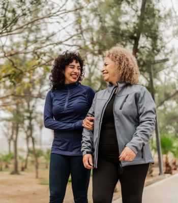 Two women outside of Red Knot at Edinburgh in Chesapeake, Virginia 