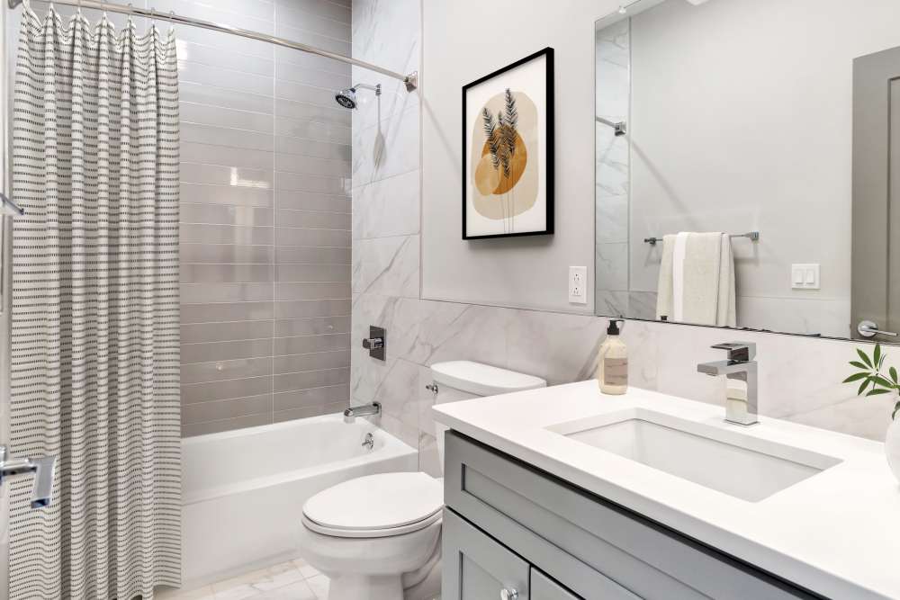 Gorgeous Bathroom at Hudson Place, an Eagle Rock Community in Fishkill, New York