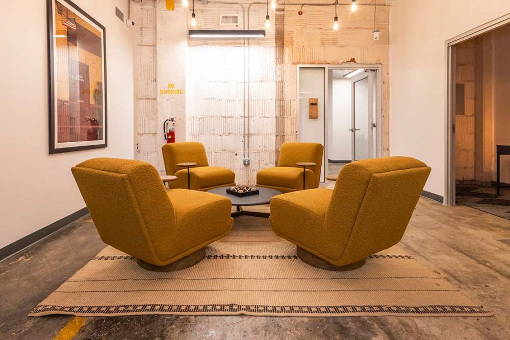 Seating area at Workhouse at Union Terminal in Jacksonville, Florida