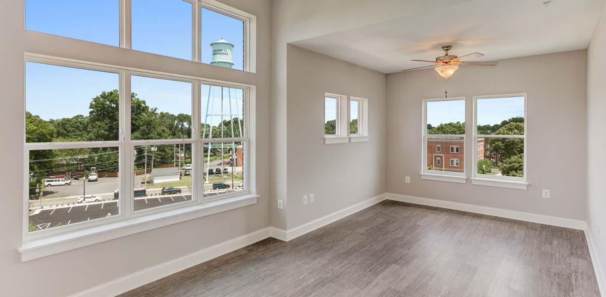 Model apartment at Messenger Place, Manassas, Virginia